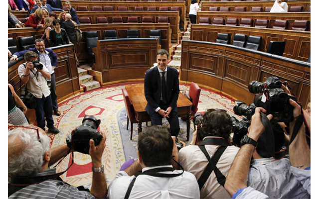 Pedro Snchez en el Congreso de los Diputados